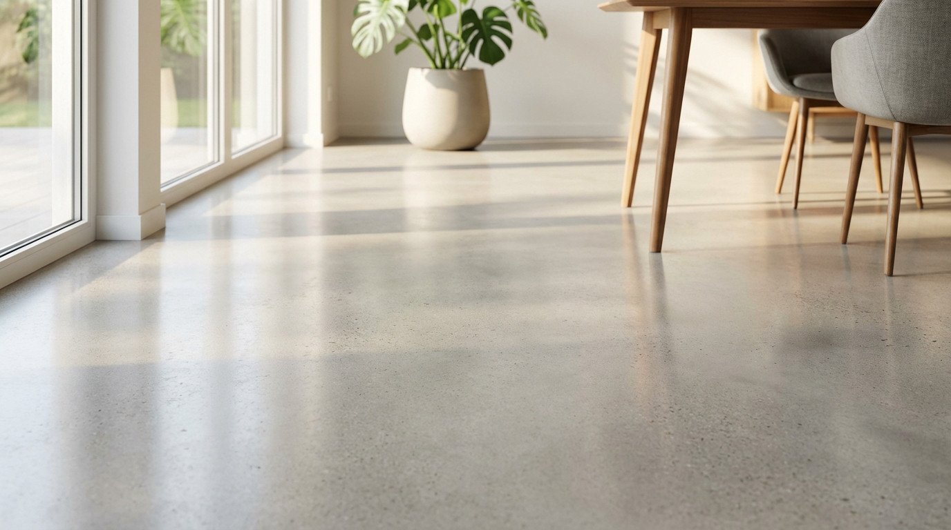 Sol béton ciré : composition, pose et pérennité