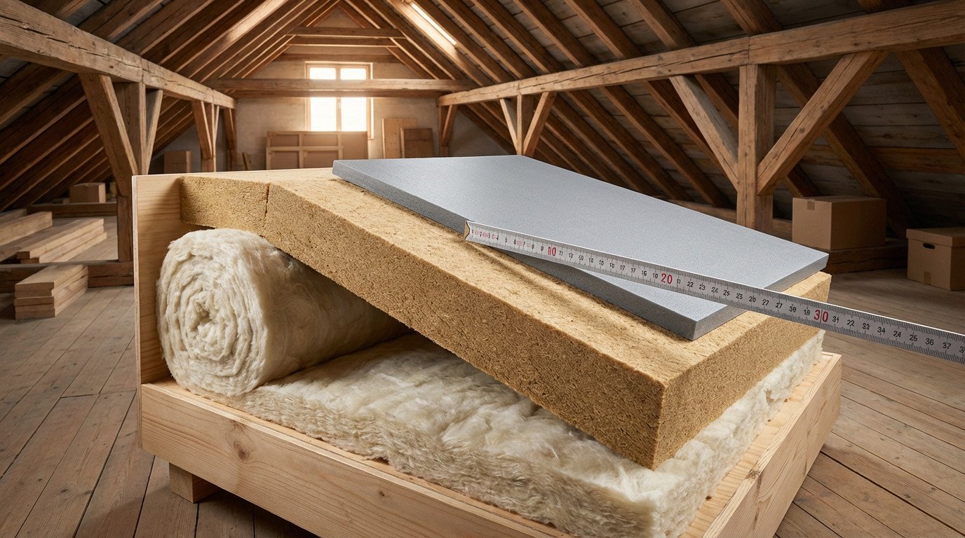 Épaisseur isolation comble : les normes à viser en 2026