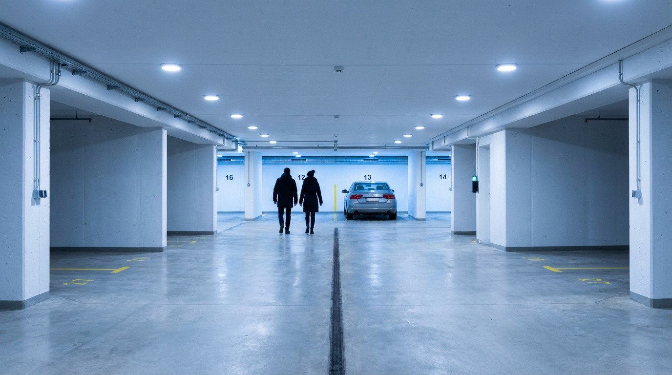 L’éclairage de parking en copropriété : normes et solutions