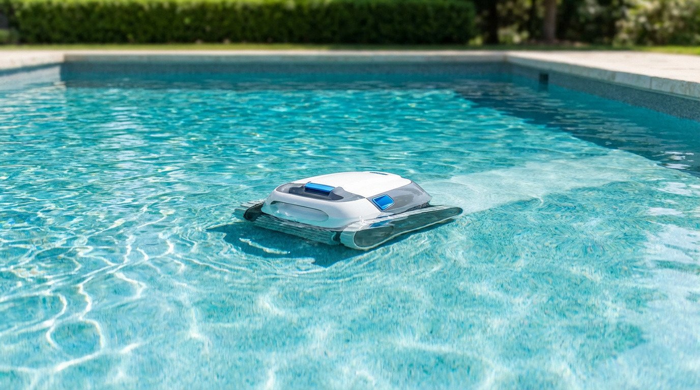 Entretien efficace avec un aspirateur piscine sans fil