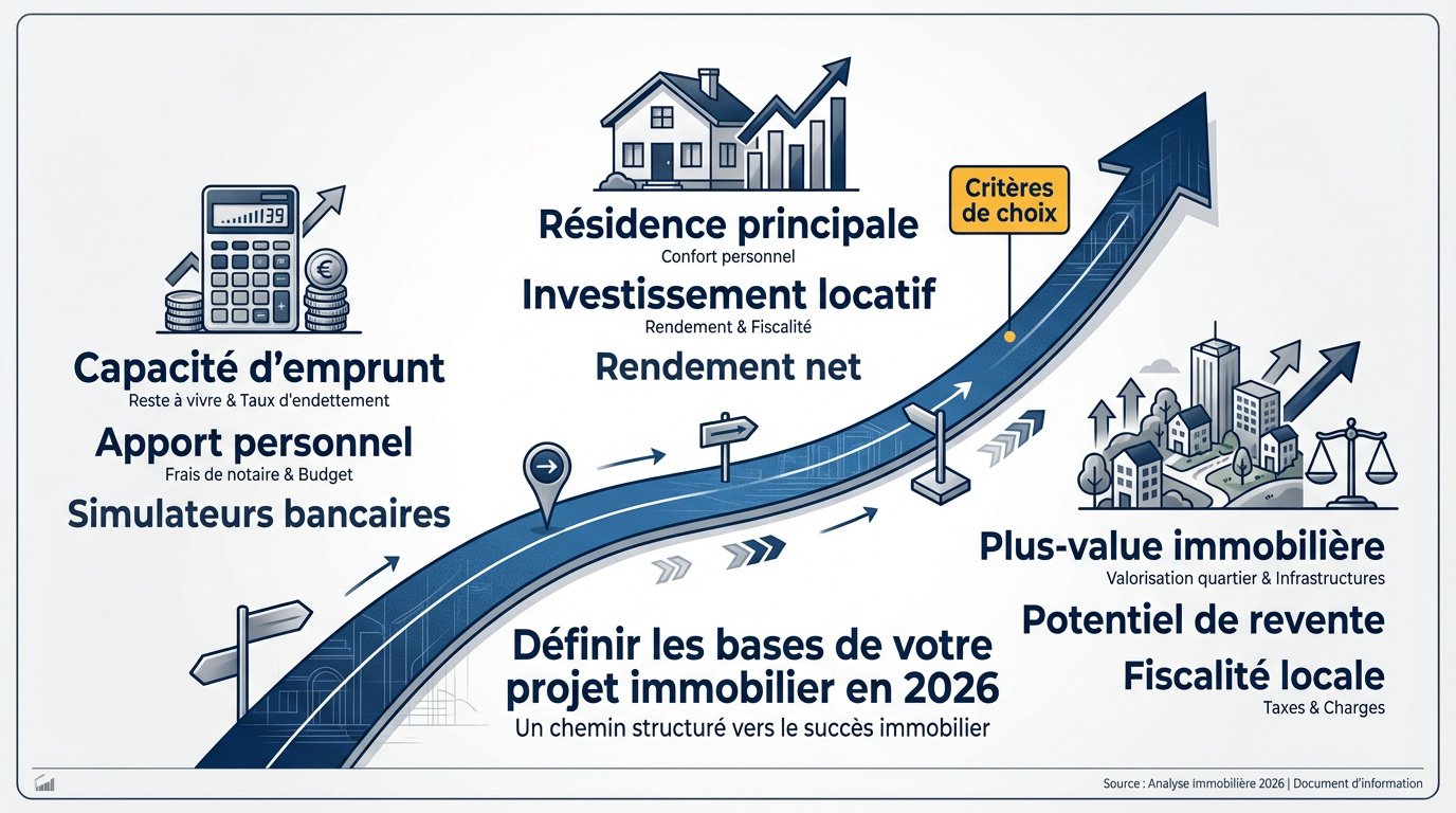 Préparation d'un projet immobilier en 2026 avec analyse financière et stratégique