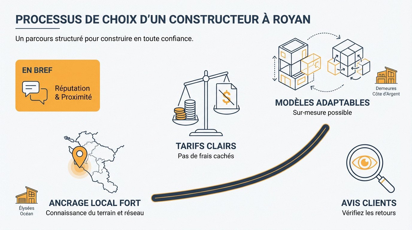 Construction d'une maison individuelle moderne à Royan en Charente-Maritime