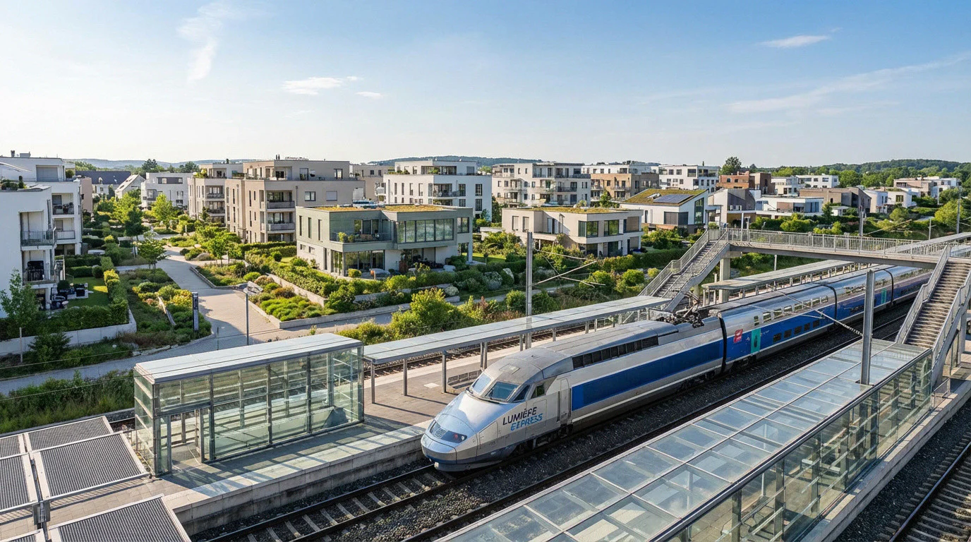LGV et immobilier : l’arrivée d’une ligne à grande vitesse fait-elle monter les prix ?