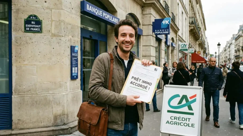 prêt immobilier auto-entrepreneur dossier bancaire constitution documents