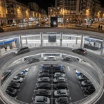 rentabilité investissement parking souterrain urbain avec places délimitées