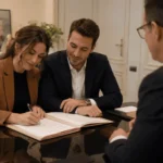 Acheter immobilier couple non marié - signature acte notarié