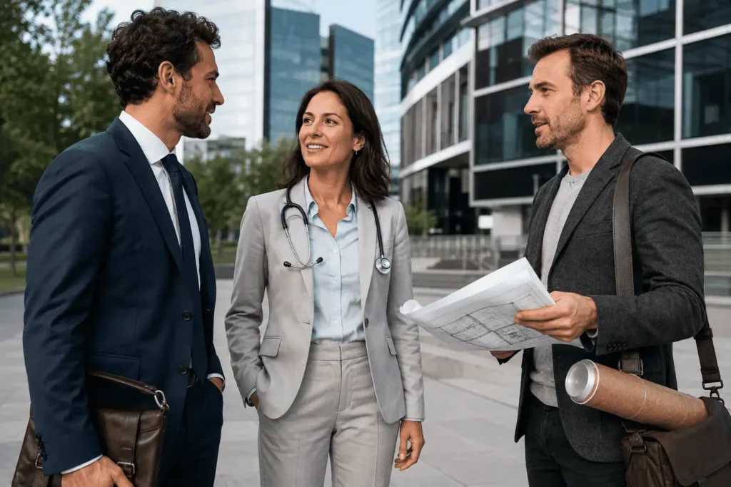 profils professions libérales médecin avocat architecte emprunt immobilier